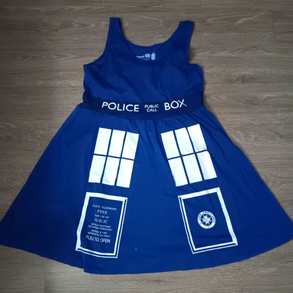 Her Universe Blue Doctor Who T-Shirt